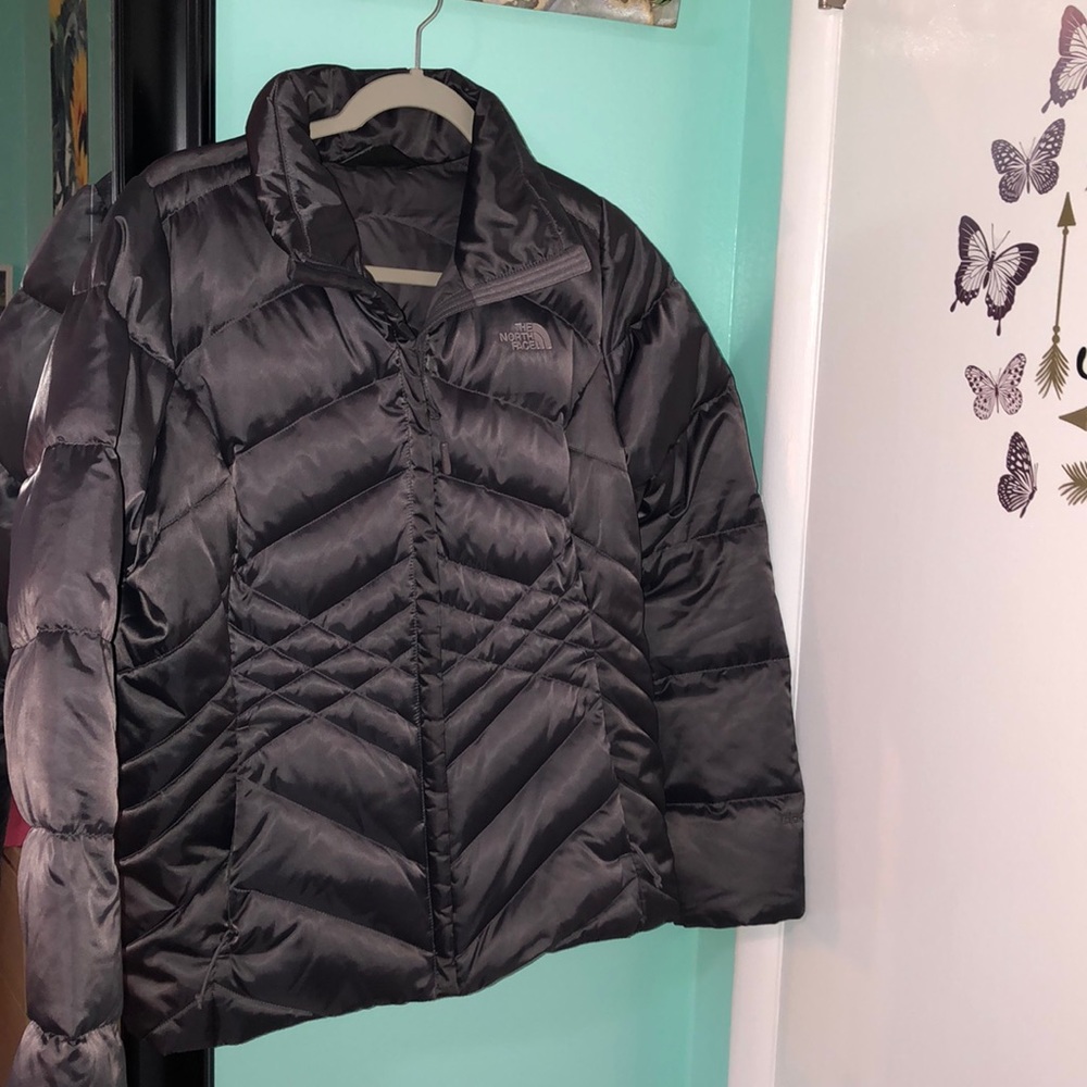 North Face Puffer Jacket Purple